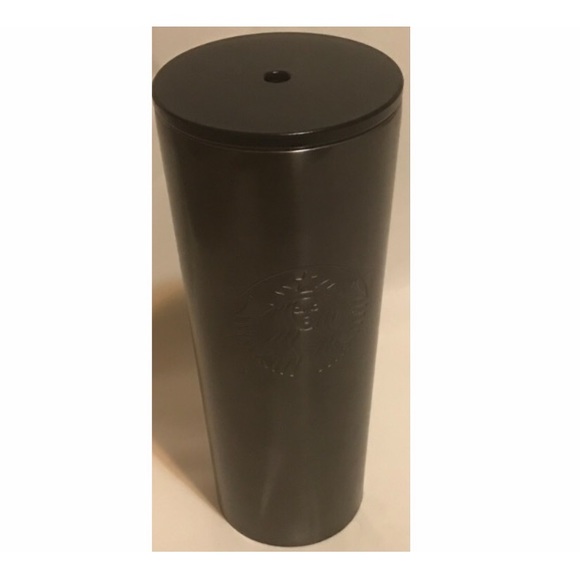 Starbucks Other - vintage y2k starbucks charcoal metallic metal tumblr